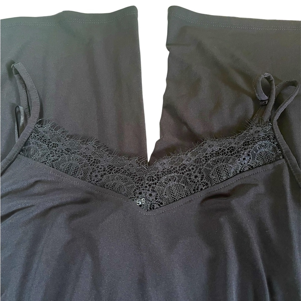 NWT Express Navy Blue Lace Jumpsuit Size Small - Picture 8 of 8